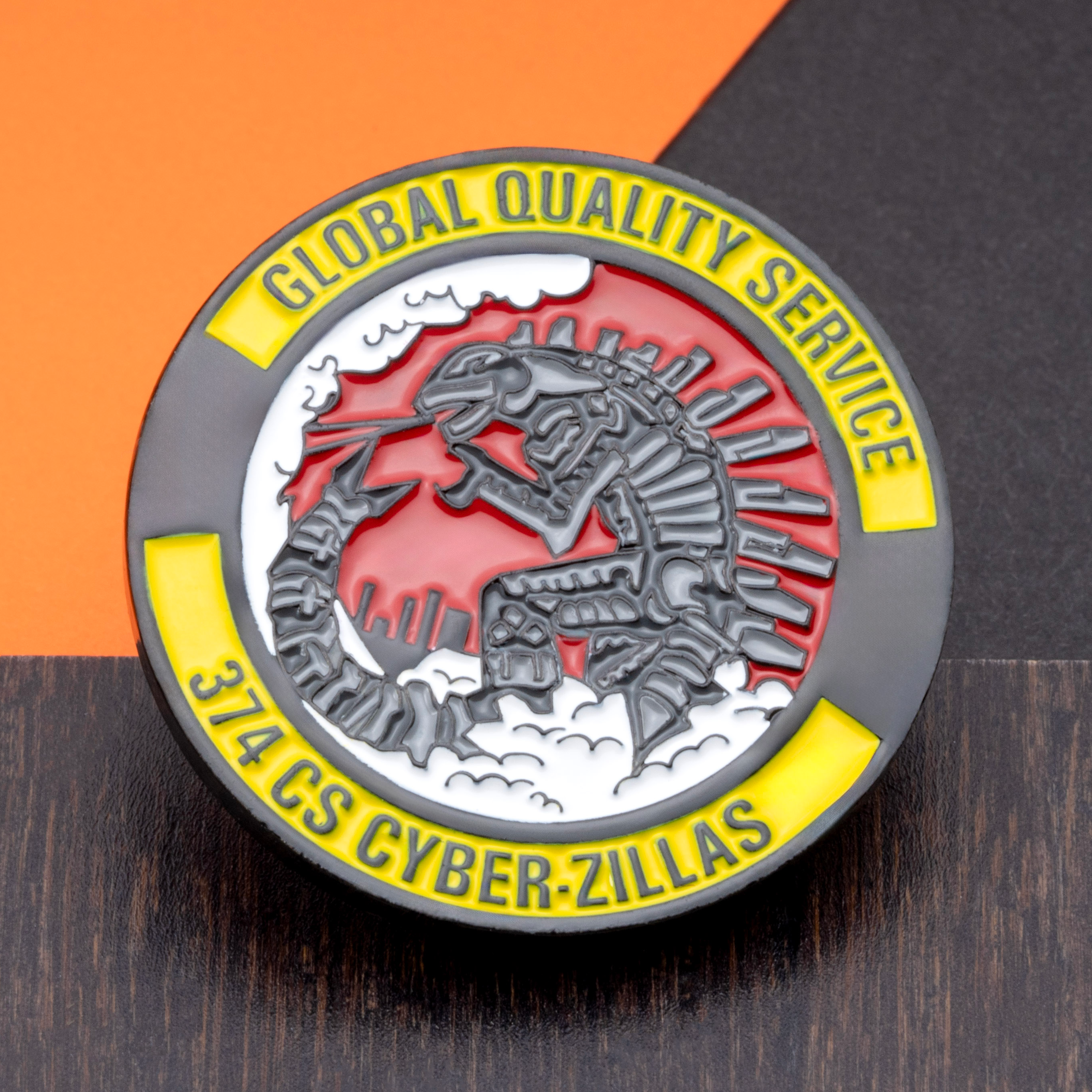 Soft Enamel On Both Sides - Challenge Coins