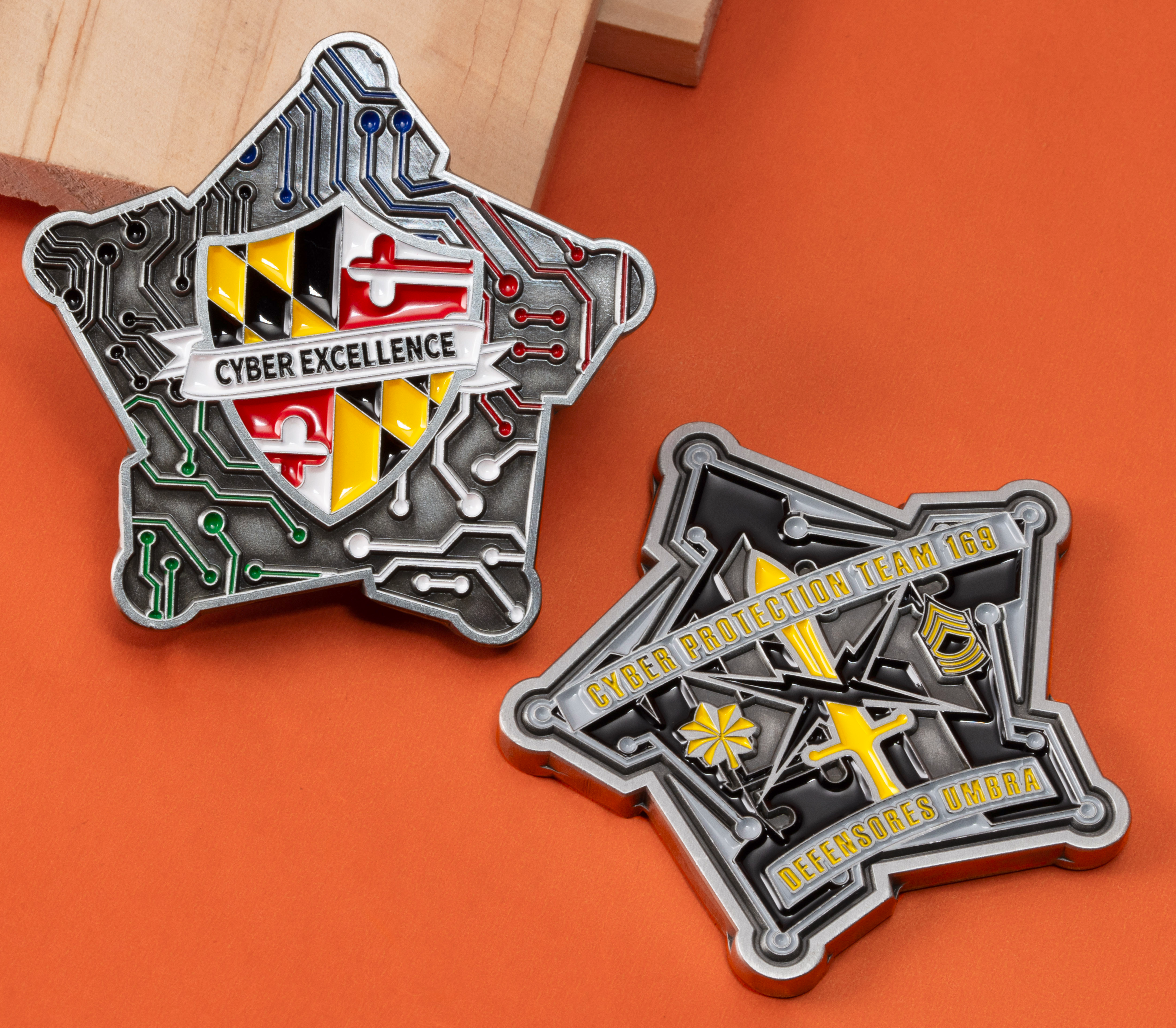 Soft Enamel On Both Sides - Challenge Coins