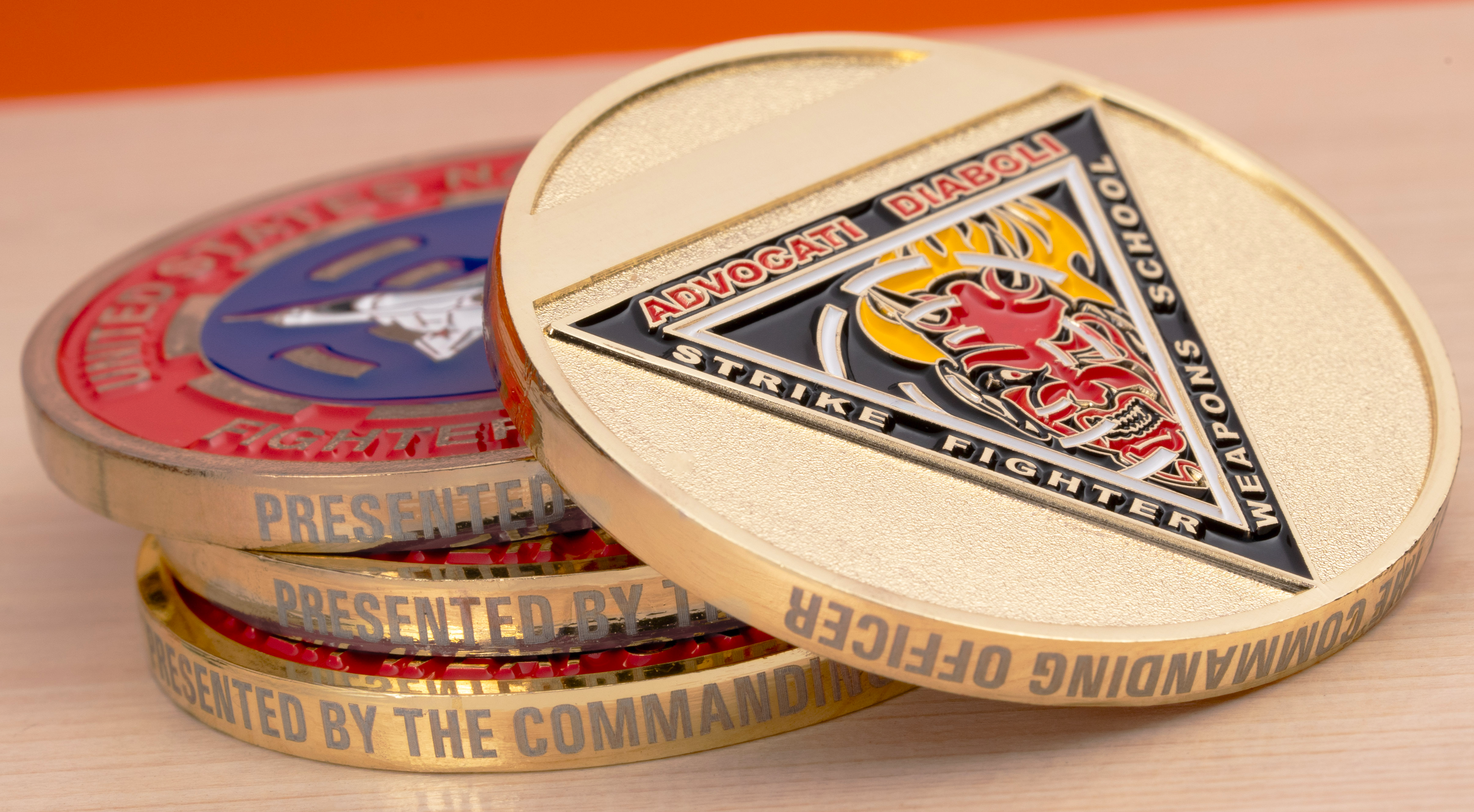 Soft Enamel On Both Sides - Challenge Coins