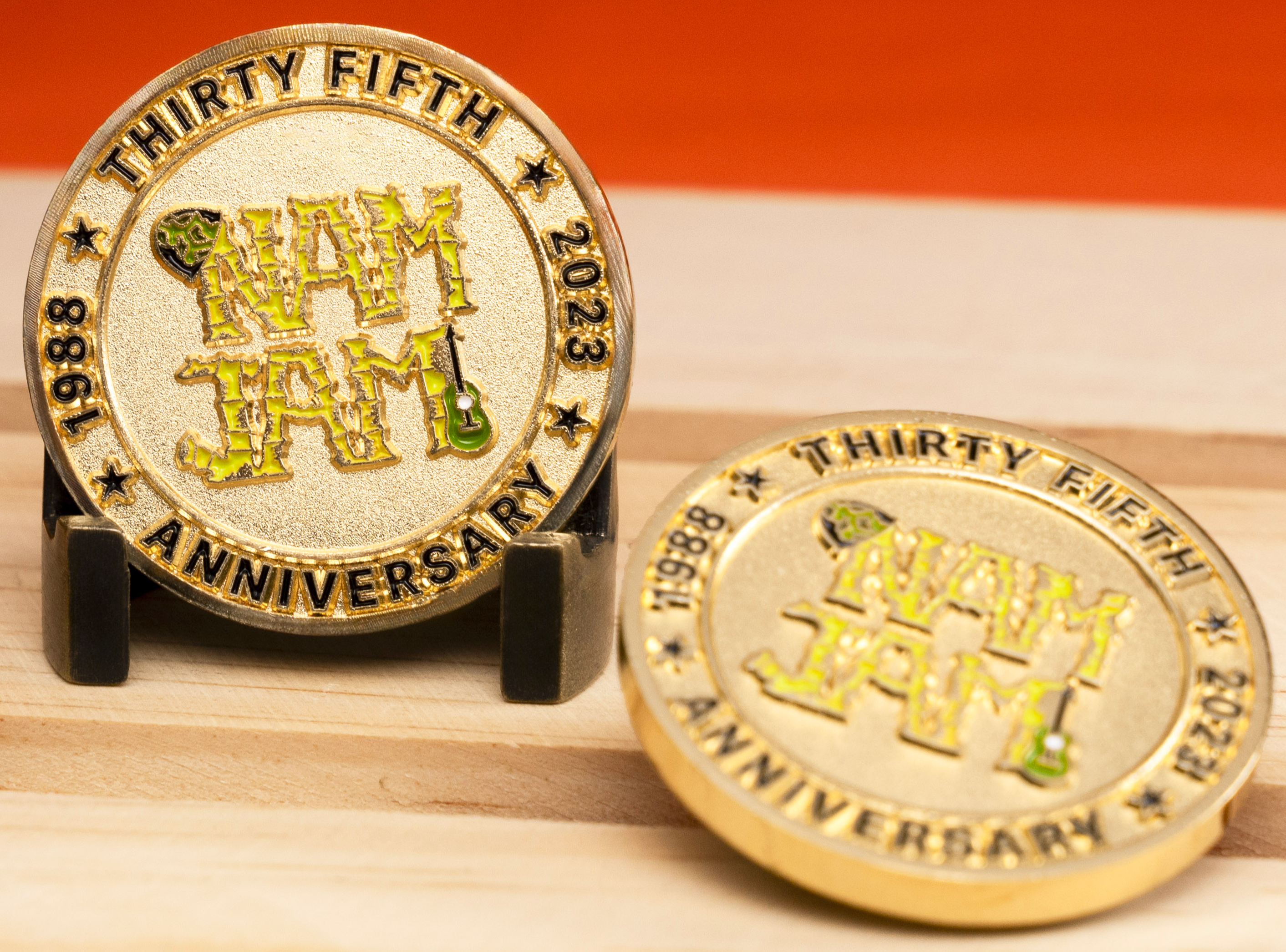 Soft Enamel On Both Sides - Challenge Coins