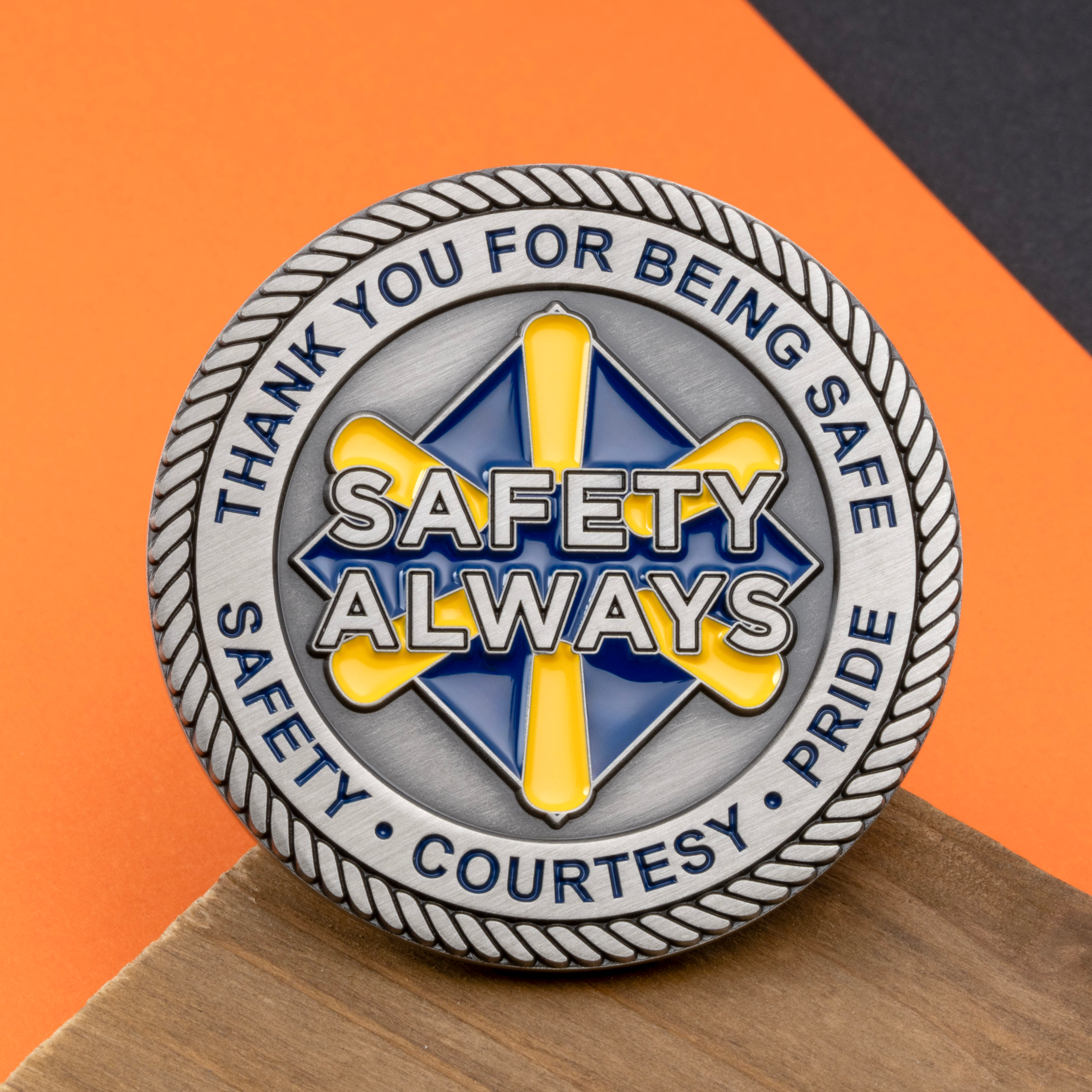 Soft Enamel On Both Sides - Challenge Coins