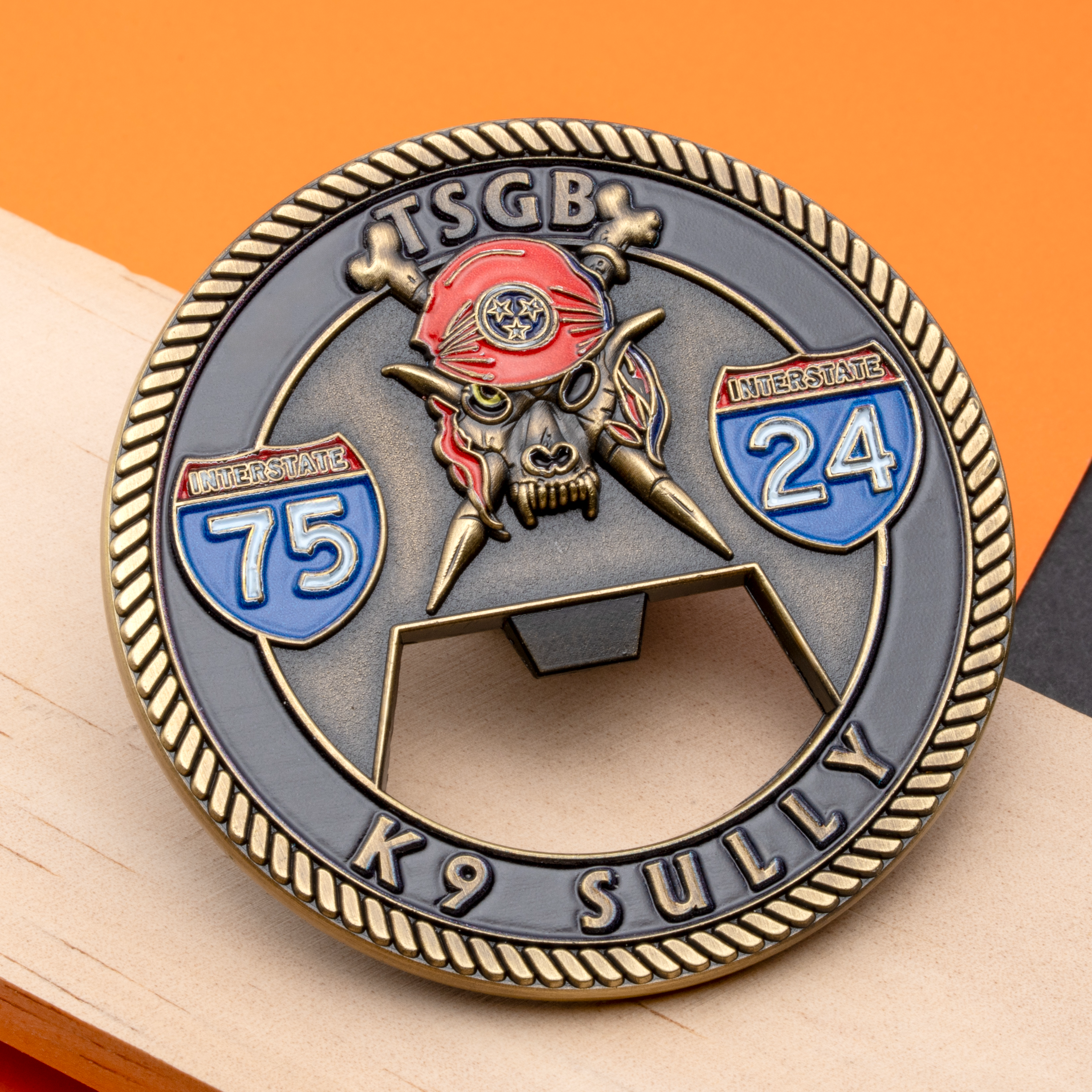Color On Both Sides - Challenge Coins