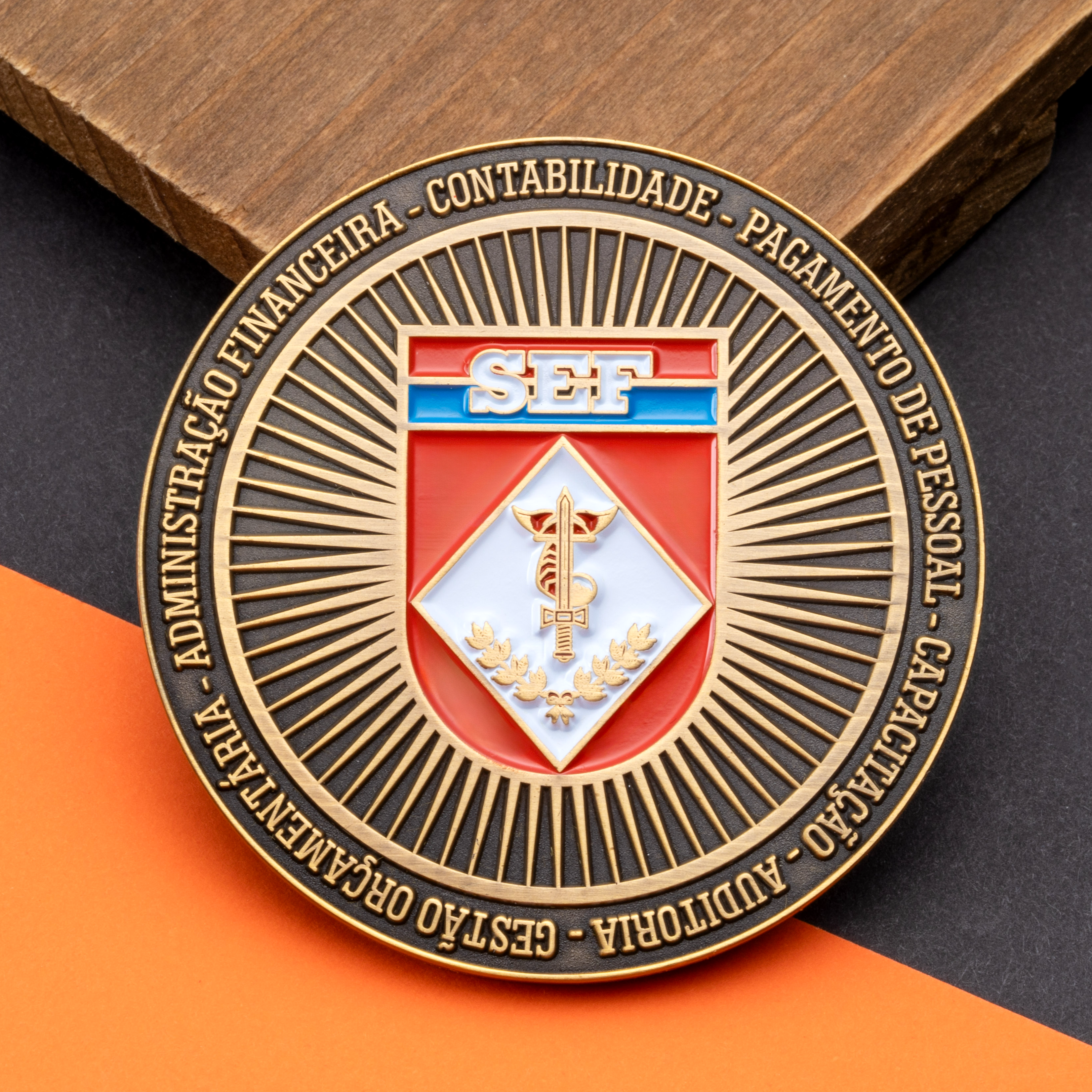 Color On One Side - Challenge Coins