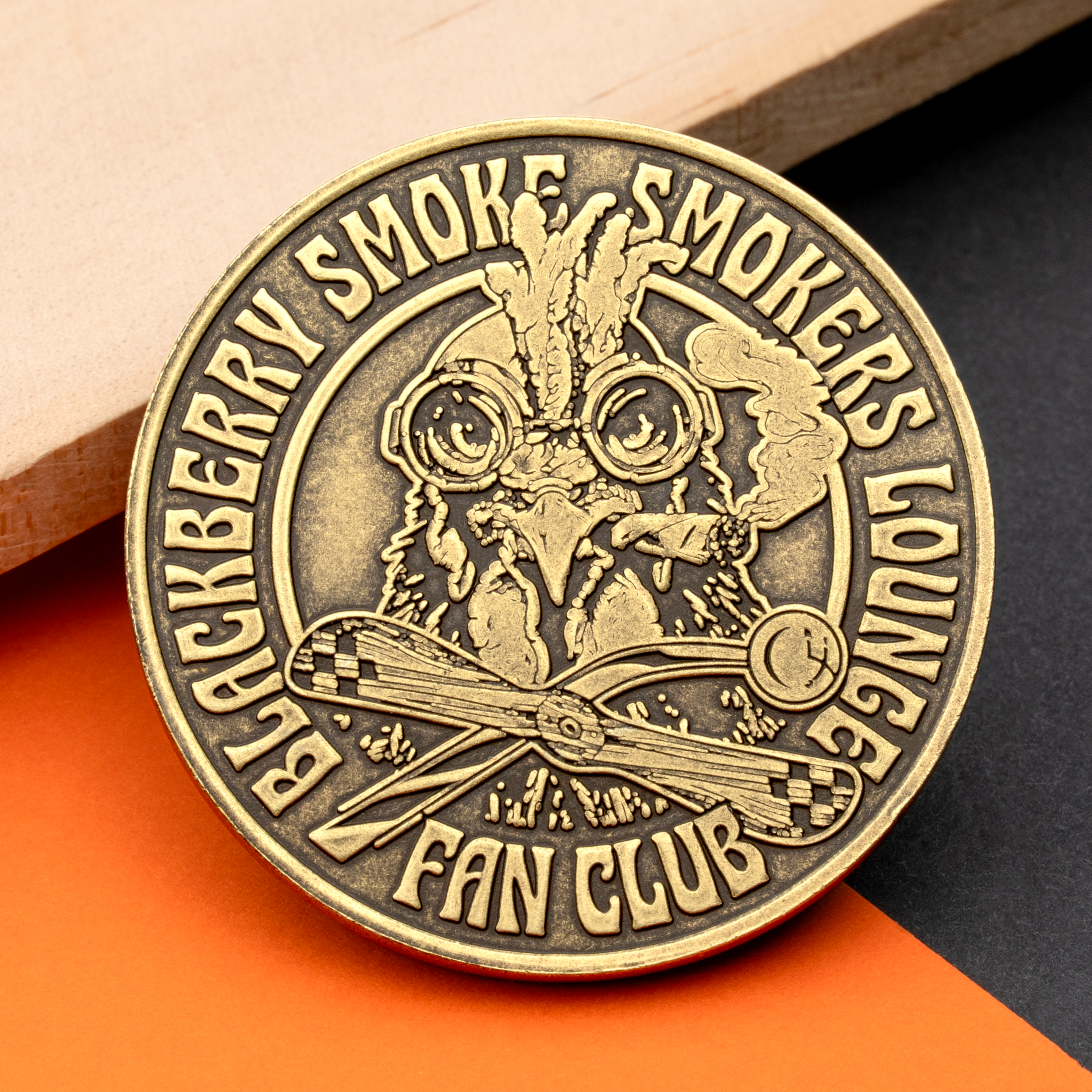 Made in USA - No Color Die Struck - Challenge Coins